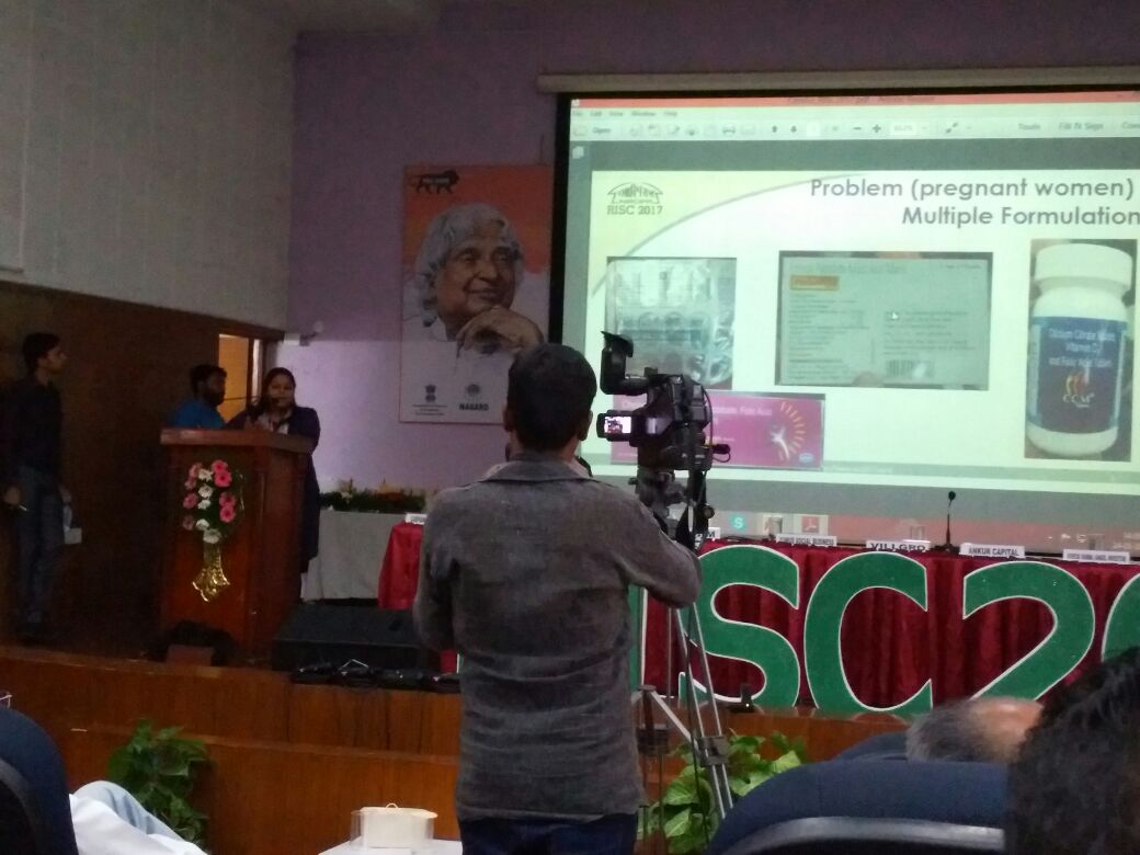 Our startup # Cerelia Nutritech won "best startup award" at <a href="/risc2017/">RISC2017</a>. Thanks <a href="/BIRAC_2012/">DBT-BIRAC</a> <a href="/KIIT_TBI/">KIIT-TBI</a> <a href="/satyadash/">Satya Dash II ସତ୍ୟ ଦାଷ II सत्य दाश</a> 
 for constant support