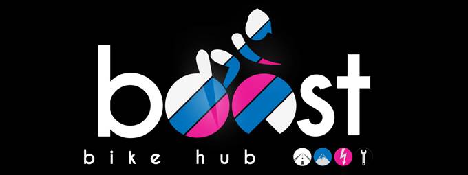 The Boost Bike Hub logo - Tell us what you think? #boostbikehub #logo #design #bike #bicycle #cycling #cycle #newforest #feedback #Opinion