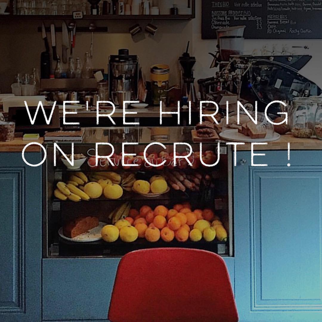 Nous recherchons un(e) serveur(se) pour #CDI temps partiel ! #Paris #CanalSaintMartin #SpecialtyCoffee #Coffeeshop #JobOpening #Offredemploi