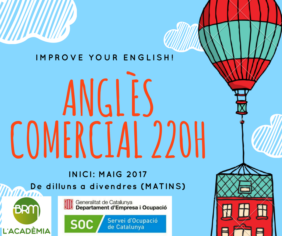 BRMmora's tweet photo. Matrícula oberta curs #AnglesComercial a BRM #MoradEbre amb dret a l'examen #Cambridge, 100% subvencionat! ☎️977402291 https://t.co/BIeLQJKkpc