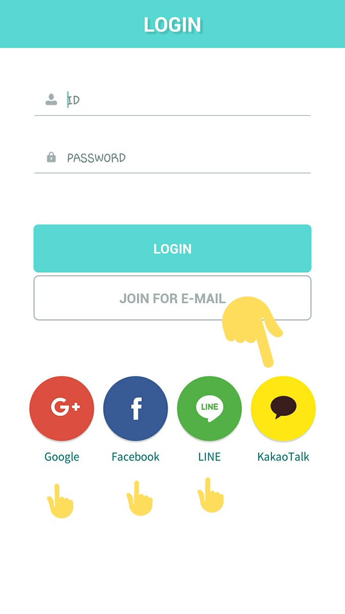 TDMKsubs's tweet photo. [KWAVE U] Cómo descargar la App de KWAVE U

Empezar
Elige con que aplicación entrar
Opción Kakaotalk: Entrar con la cuenta &amp; permitir https://t.co/zpDFxWE1aK