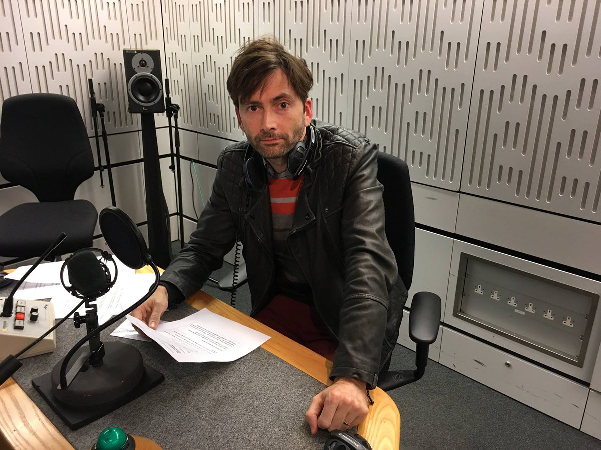 David Tennant from his charity appeal on Sunday for Comic Relief