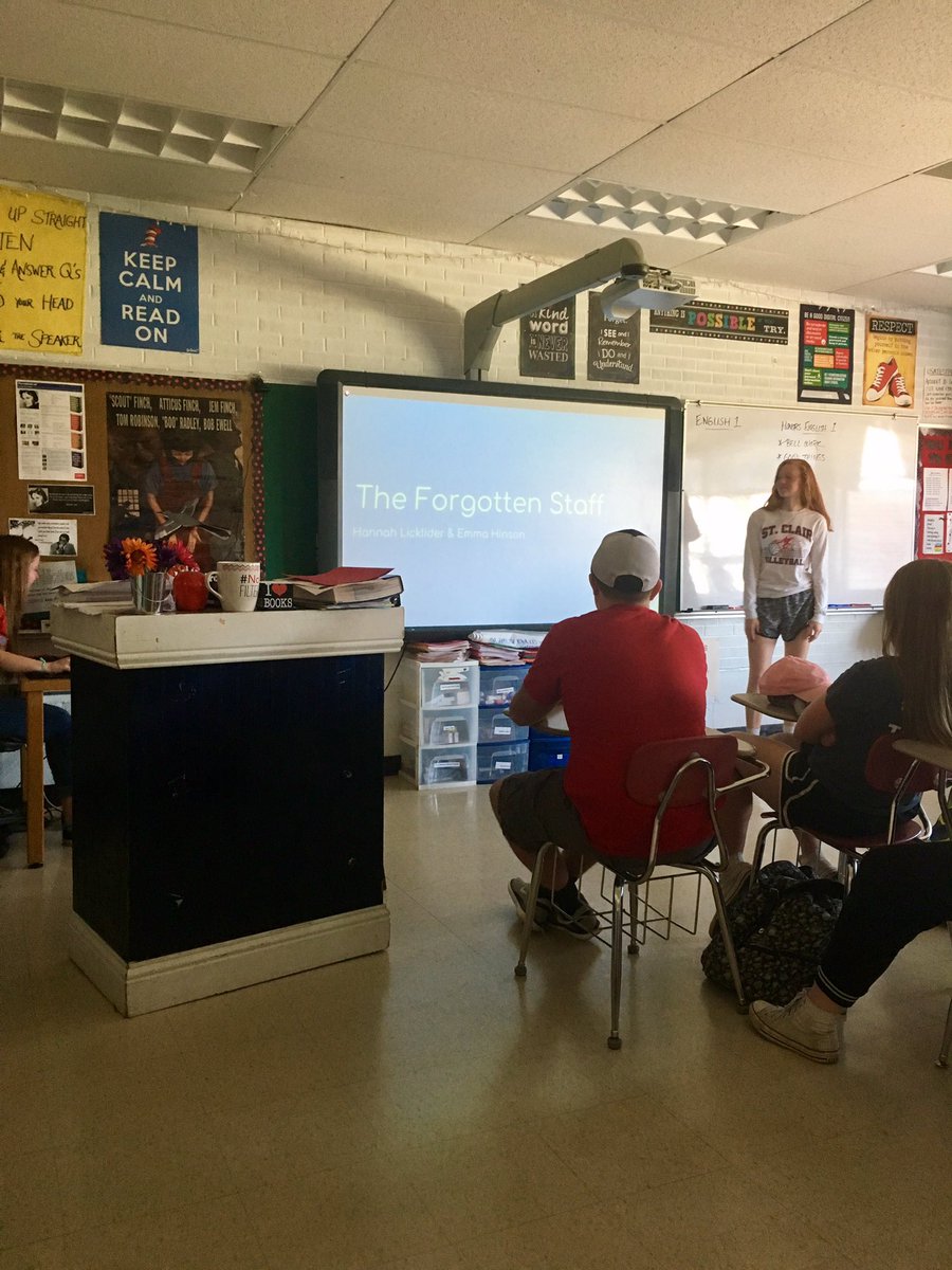KaraNoFilter's tweet photo. #schsmo freshmen in Honors English shared some of their Empathy projects today. #stcr13 #helpingothers https://t.co/XEgCU4XfDL