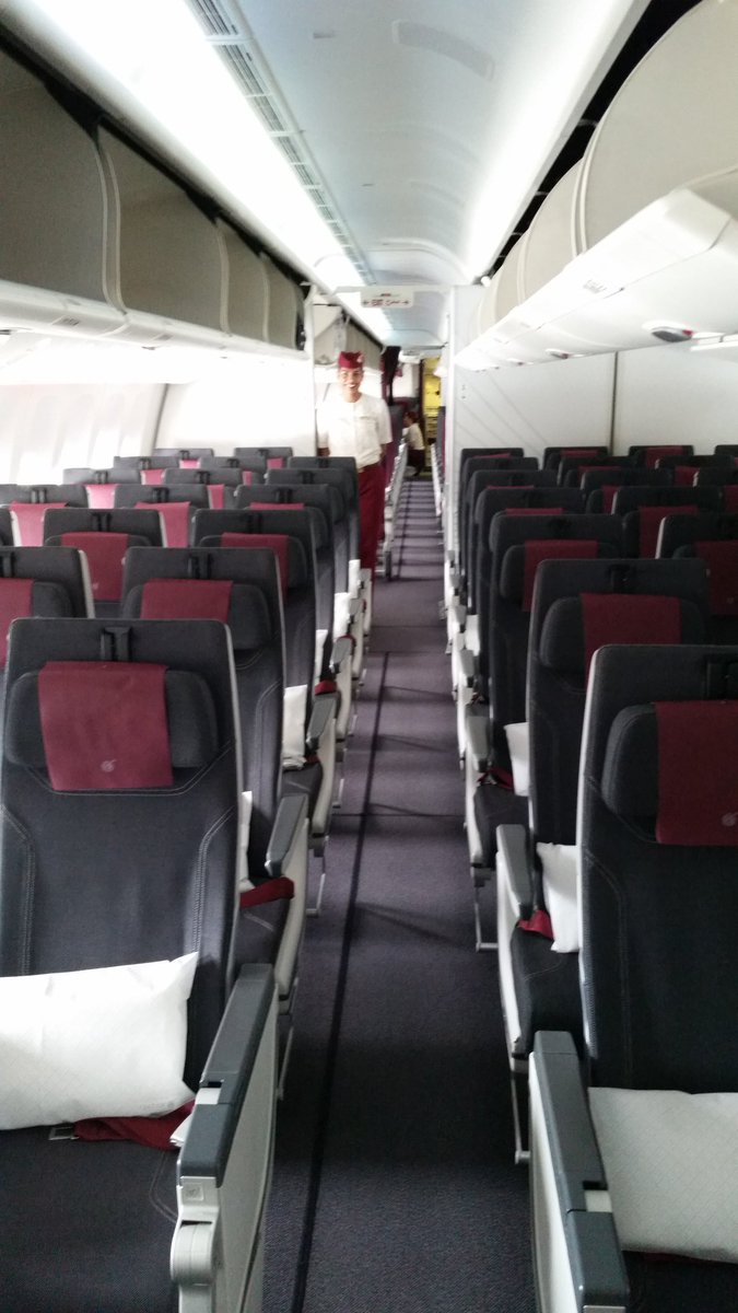 TheTVLConcierge's tweet photo. Outstanding Customer Service @qatarairways from Doha to Cairo onboard B777-300 from Ibthitsam and her colleagues. Five Star all the way! https://t.co/qXVYC2NVVU