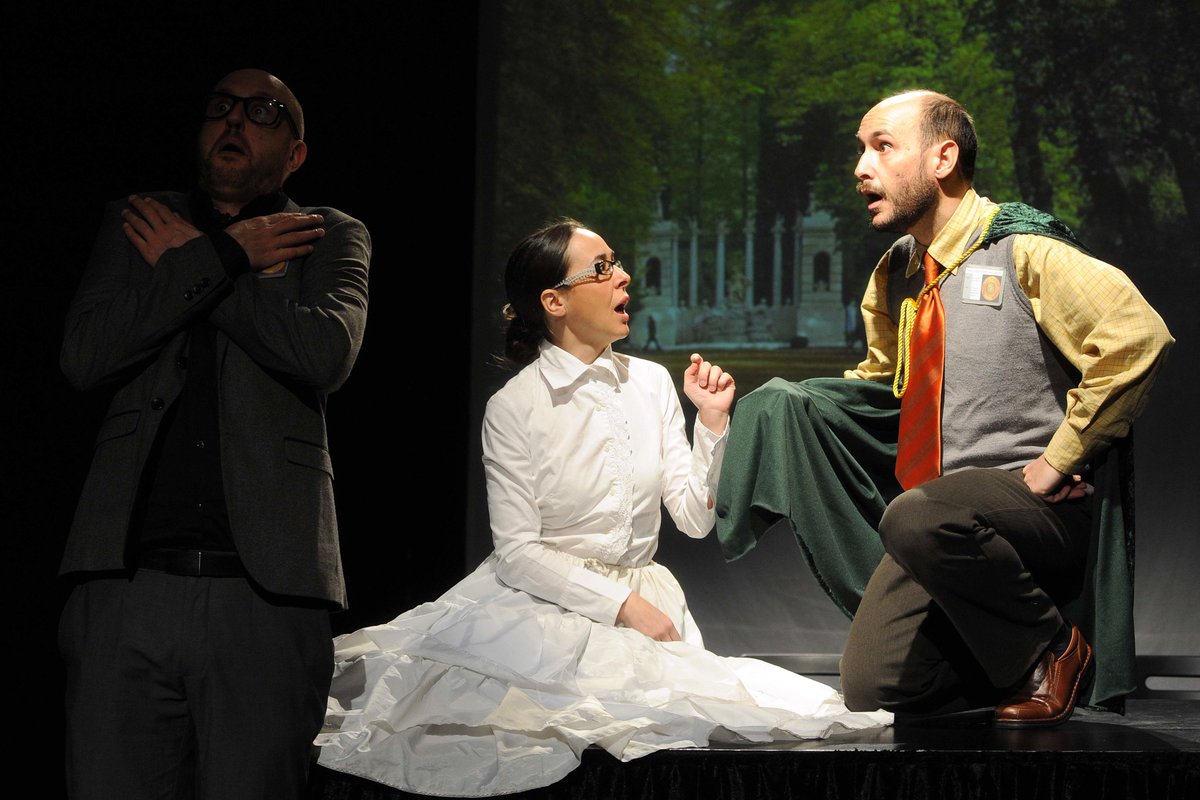 teatrodefondo's tweet photo. Sapristi!: que llega el #DiaMundialDelTeatro? Pues lo celebramos con #LaTeatropedia este domingo a las 13h en @nave_73! https://t.co/KxouNorMjZ