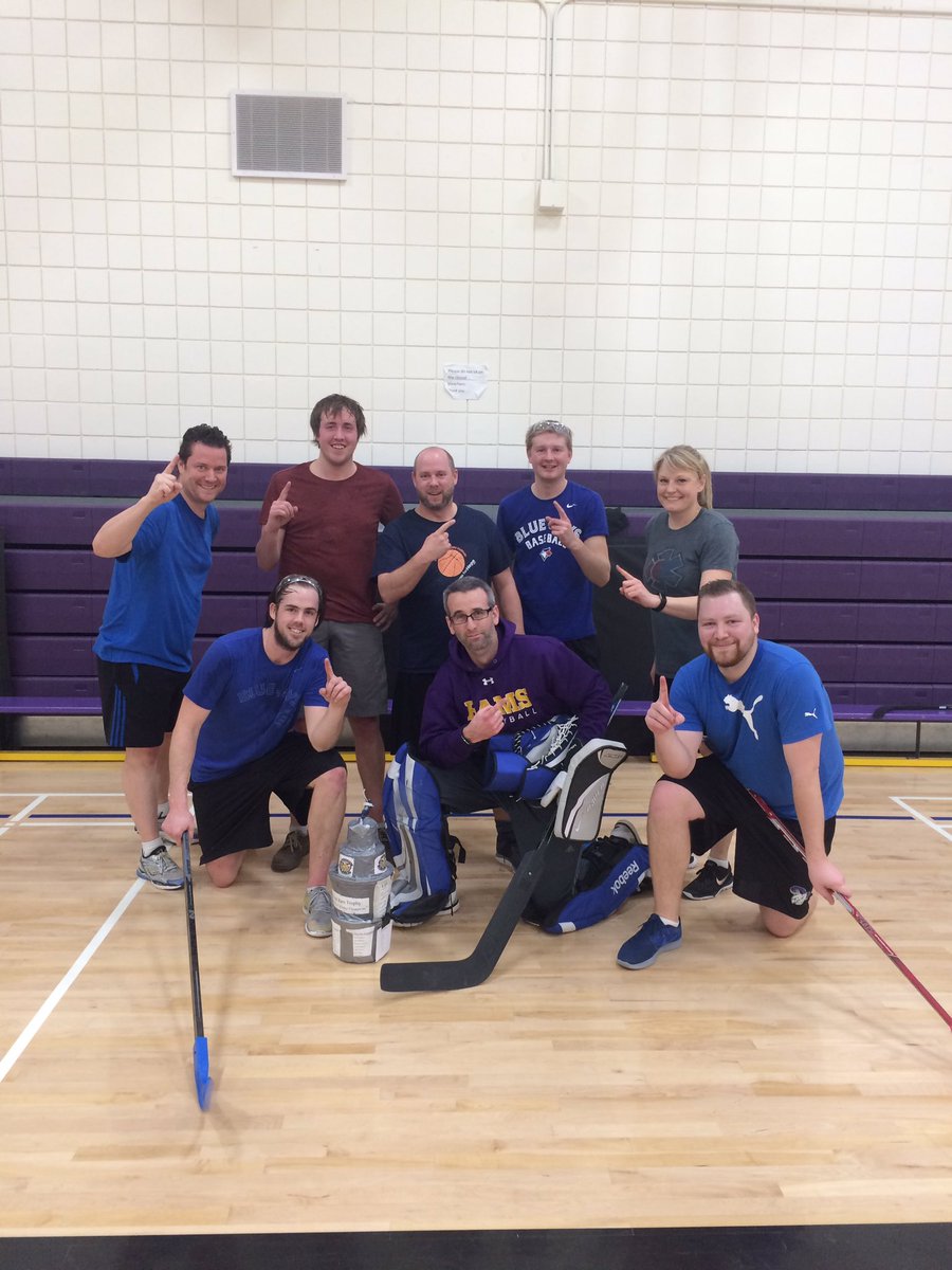 StonewallRams's tweet photo. Great battle from the defending champions Habs, but the teachers are back on top of the IFHL world, unreal job battling Mr Wall! #IFHL https://t.co/cIkwShaPpO