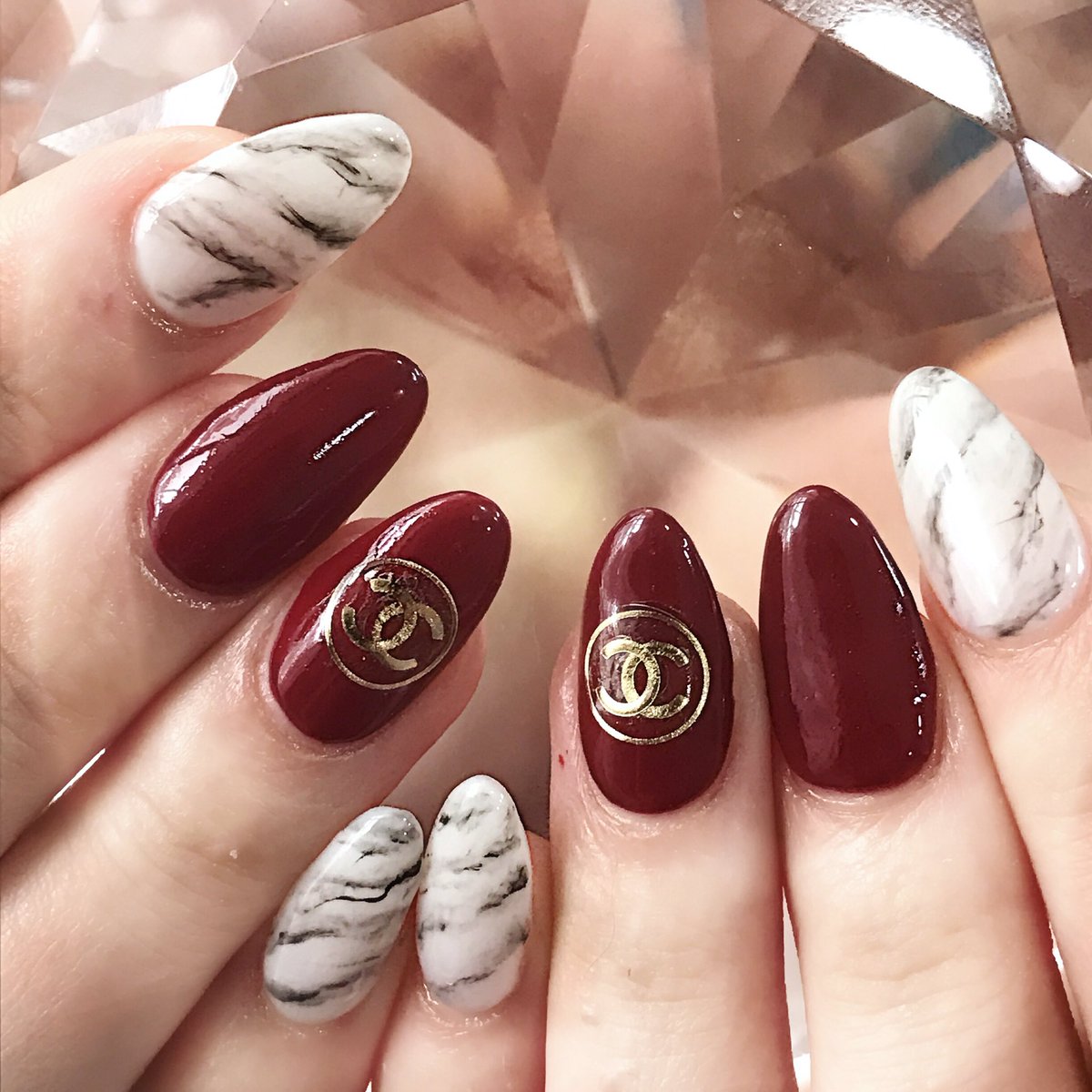 渋谷beau Re Nail در توییتر お客様スカルプ ジェル 大理石nail 大人ニュアンスデザイン 奥行き出すためクリアジェルを間にサンドしてます ありがとうございます 渋谷ネイルサロン スカルプネイル ジェルネイル シャネルネイル 大理石ネイル 赤ネイル