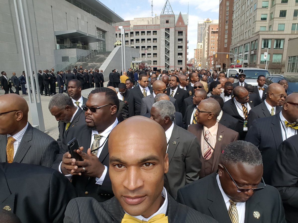abhobbs2's tweet photo. #MarchOnRaleigh  with the Brothers of #APA.  #SocialJustice @ANCA_1906 @AlphaSouth  #FromProtestToPolitics @BTL1938 https://t.co/hJf45wj0bL