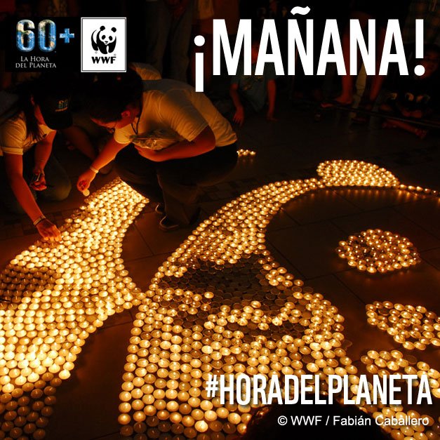 OFJOYAS's tweet image. ¡La cita es mañana! #HoraDelPlaneta. 8:30 a 9:30pm, donde quiera que estés.  @WWF_Mexico