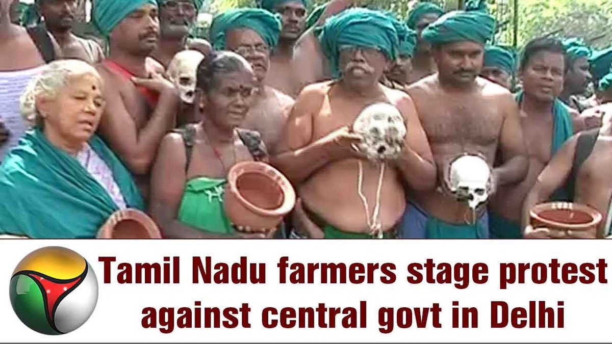 Request PM Sir - Tamil Nadu Farmers Protest in Delhi, #TamilNaduFarmers #HelpFarmer, #ThinkAboutFarmer