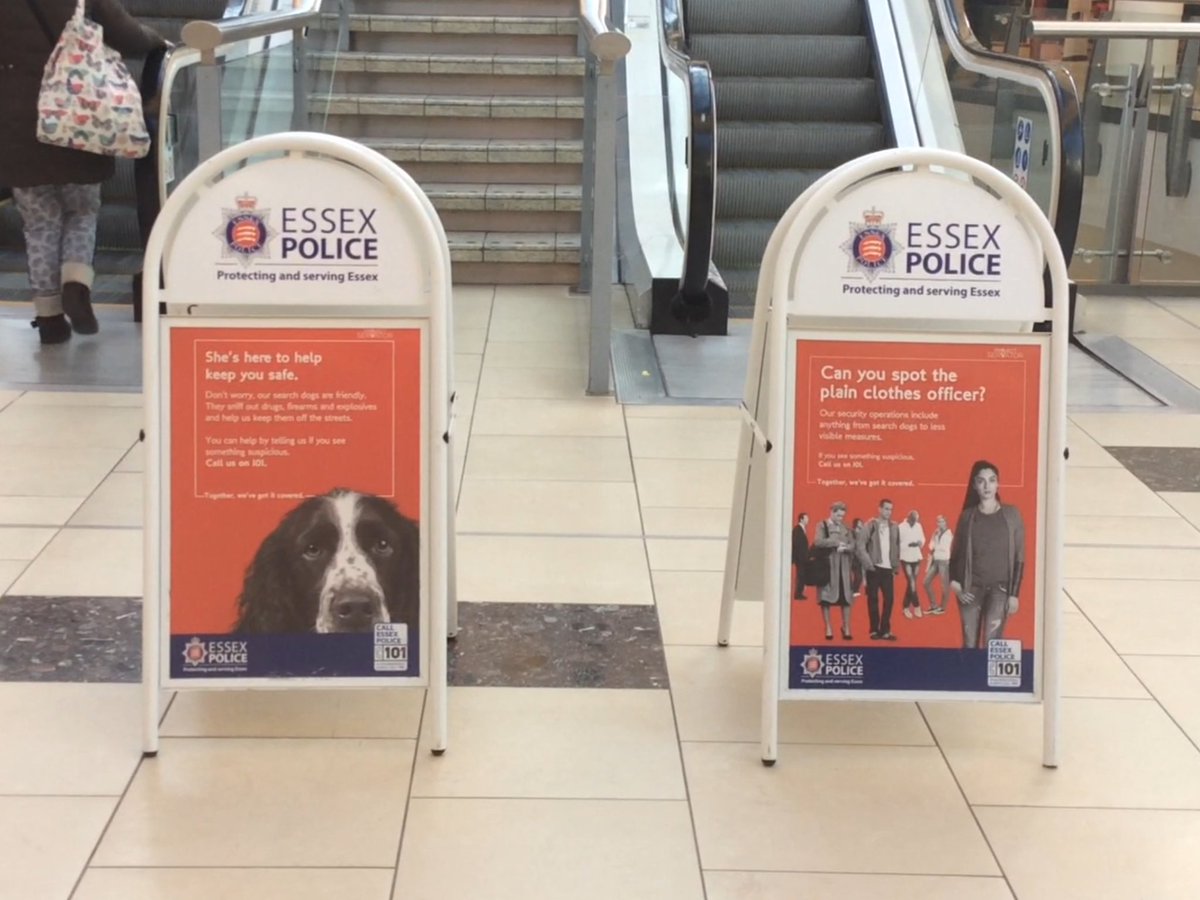 Man arrested on suspicion of theft after being detected by plain clothes @EssexOSG officers during #ProjectServator patrols at @intuLakeside