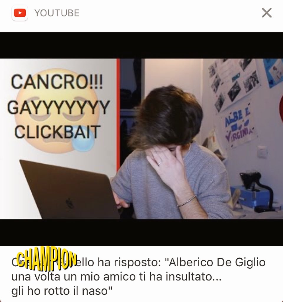 RealAlbericoyes's tweet photo. Grazie, ma non dovevi… ahahah https://t.co/F2DWOFhdbW