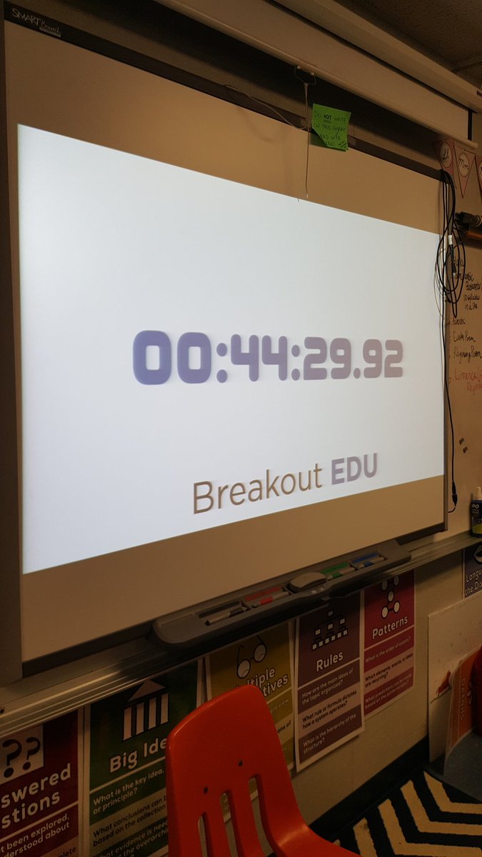 fitzemiassen's tweet photo. Can we do it?! #breakoutedu #california #4thgrade @chaparralcubs https://t.co/Kfki1gGoMn