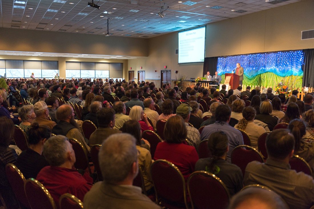 This is what the cooperative model looks like as hundreds of our farmer-owners from all over the country gather for our annual meeting.