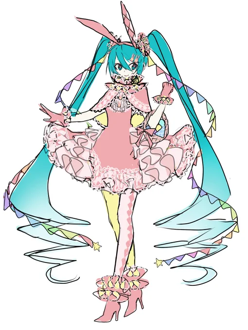 イースターミクさん考えてた 