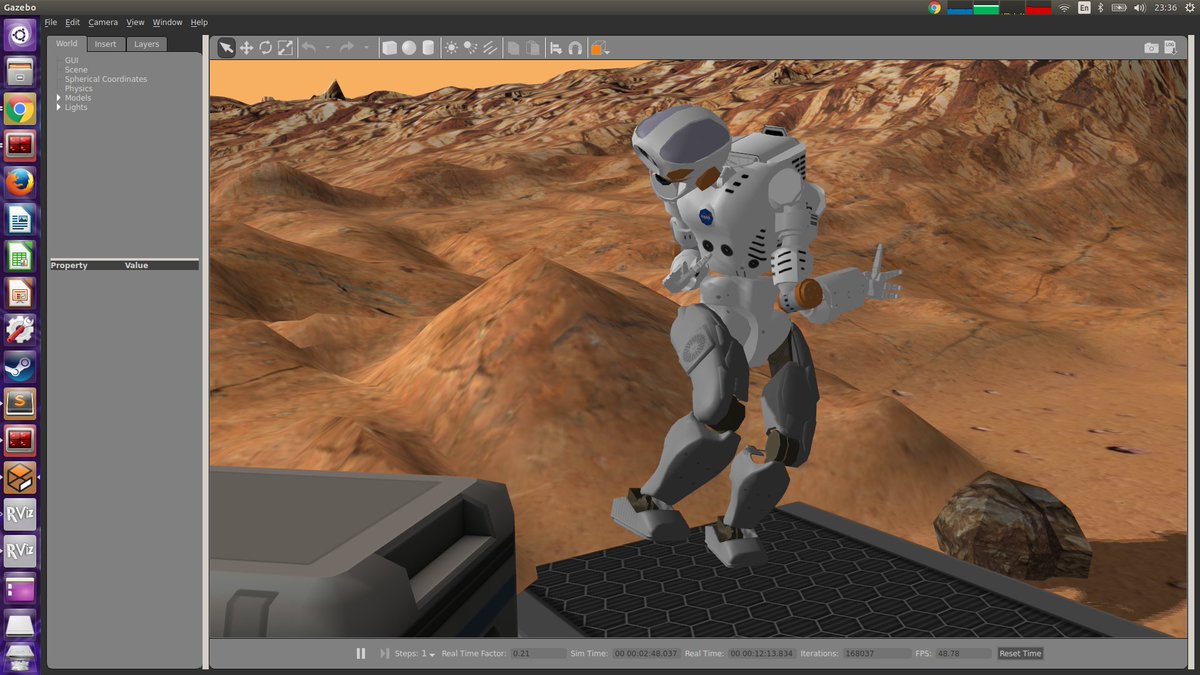 OlympusMonsTeam's tweet image. The #SpaceRoboticsChallenge surely gives you weird moments with #NASAValkyrie ... #NASAPrize first dancer in Mars!