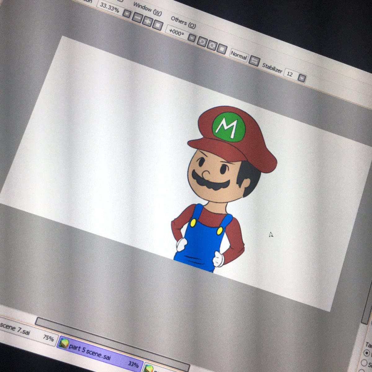 ladykeivt's tweet photo. @MurderOfBirds_ wait. okay. NOW it's Mario Arnold. Progress 10/? #PlatformingAnimation https://t.co/5jOr4b3Ky2