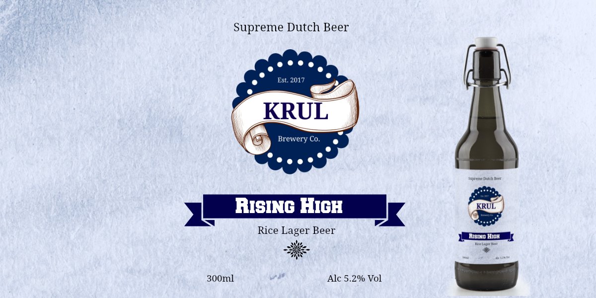 KrulBeer's tweet photo. KRUL's new beer: https://t.co/F86TNgS1sB