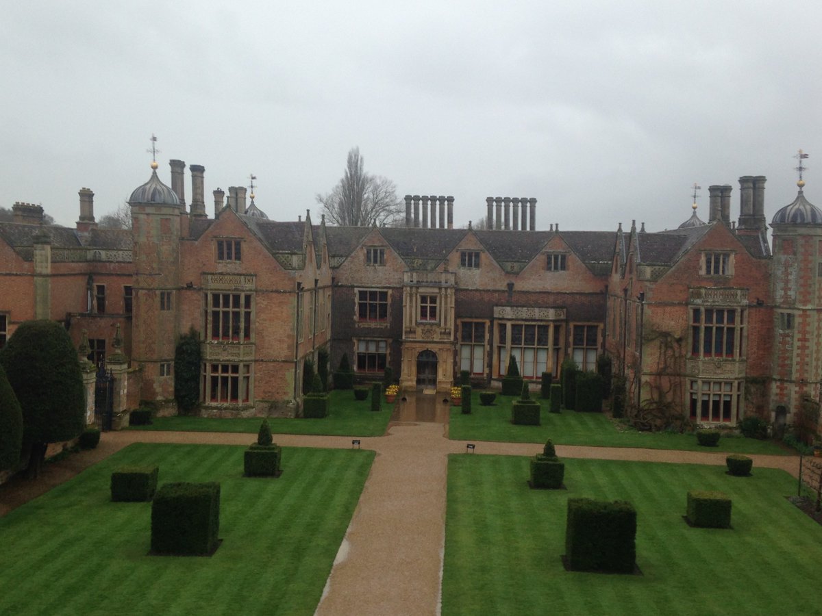 Charlecote from the  ClockTower .<a href="/CharlecoteNT/">Charlecote Park (NT)</a> #stratfrorduponavon #NationalTrust #Charlecote