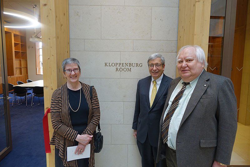 ExeterCollegeOx's tweet photo. Kloppenburg Room formally opened at #CohenQuad https://t.co/ZIlpeKd23m https://t.co/30ONThGXEN