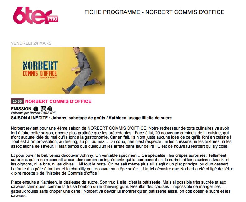 INÉDIT - Norbert Commis D'Office - 6ter  C7sCf1dWsAAJaqo