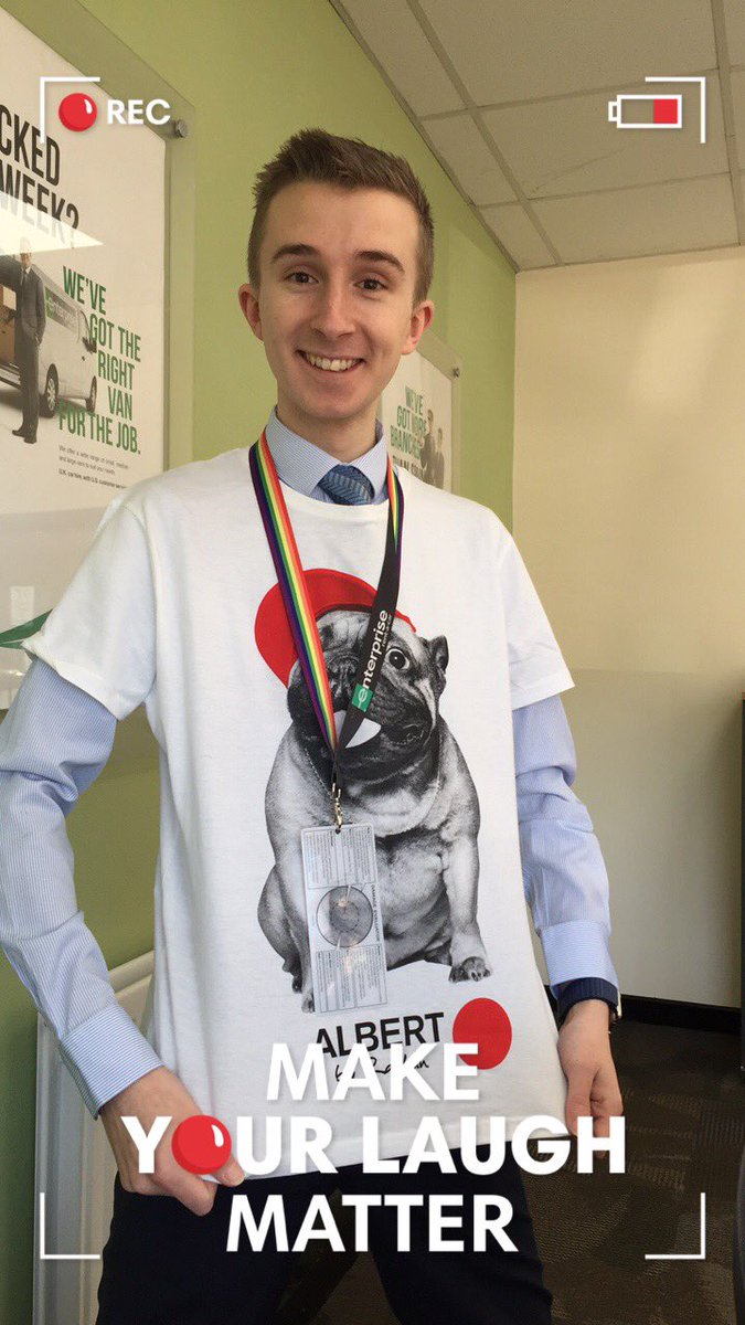 It's Red Nose Day here at SC75! Got our t shirts on! #RedNoseDay #eracscotland