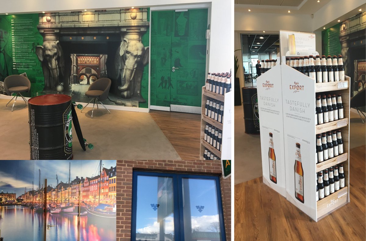 TagPOS's tweet photo. Rebrand of #Carlsberg HQ by WilliamsLeaTag https://t.co/kJYwwDcdJz