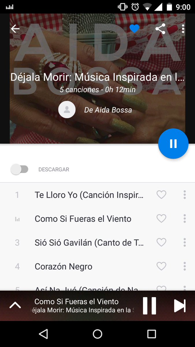 AndresEli81's tweet photo. @aidabossa mis respetos para tremenda artista, que voz! Que rico escuchar esto, perfecta para hoy. https://t.co/lnCxEUIwyM