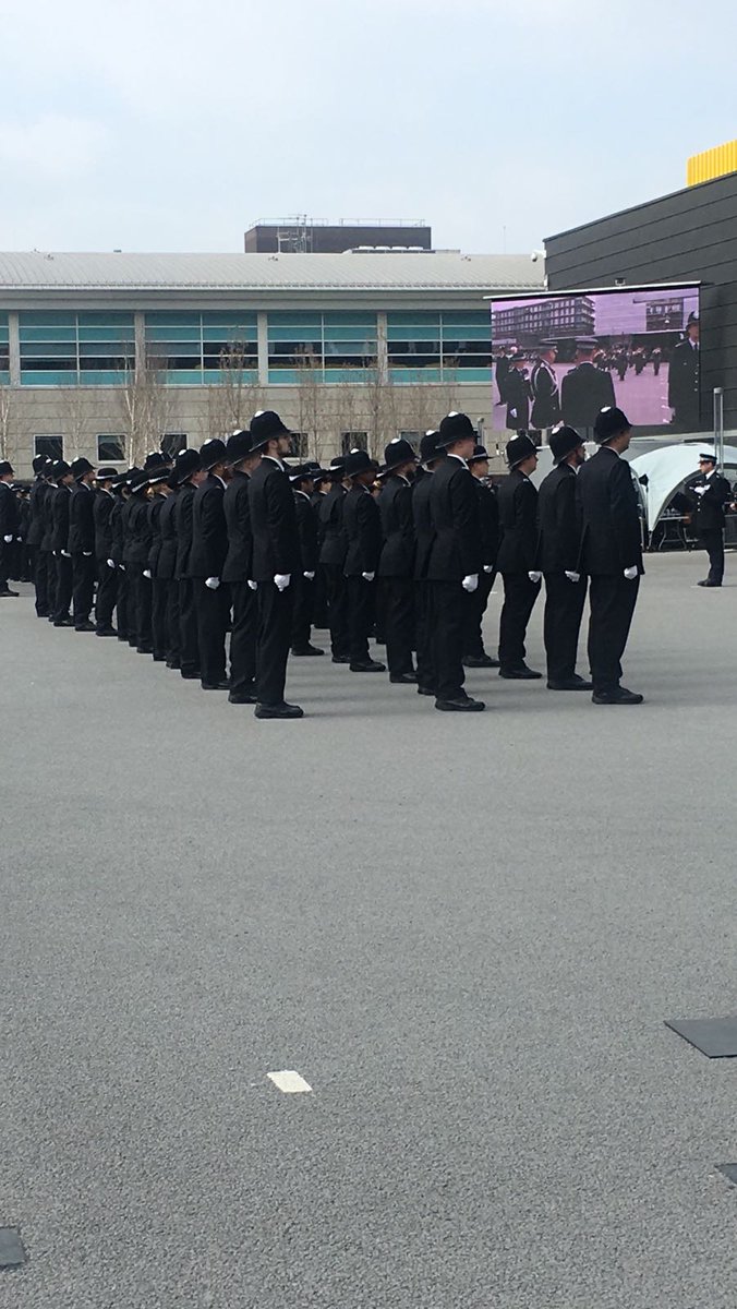 metpoliceuk's tweet photo. They have chosen to make a career out of helping others “I wish you well. You are police officers. The public awaits your service” #London https://t.co/Rpd3TdLRAK