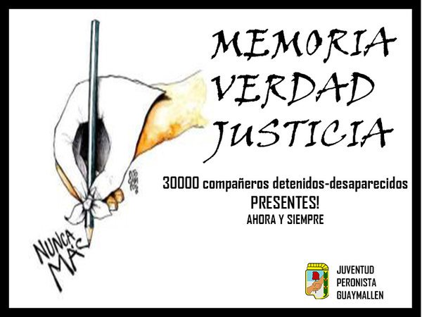 JPGllen's tweet photo. Un día más junto a madres y abuelas,un dia más que recordamos a los 30mil crxs
-17hs
-9 d julio y necochea
#MemoriaVerdadyJusticia @JP_Mza https://t.co/oNMq6YtkIX