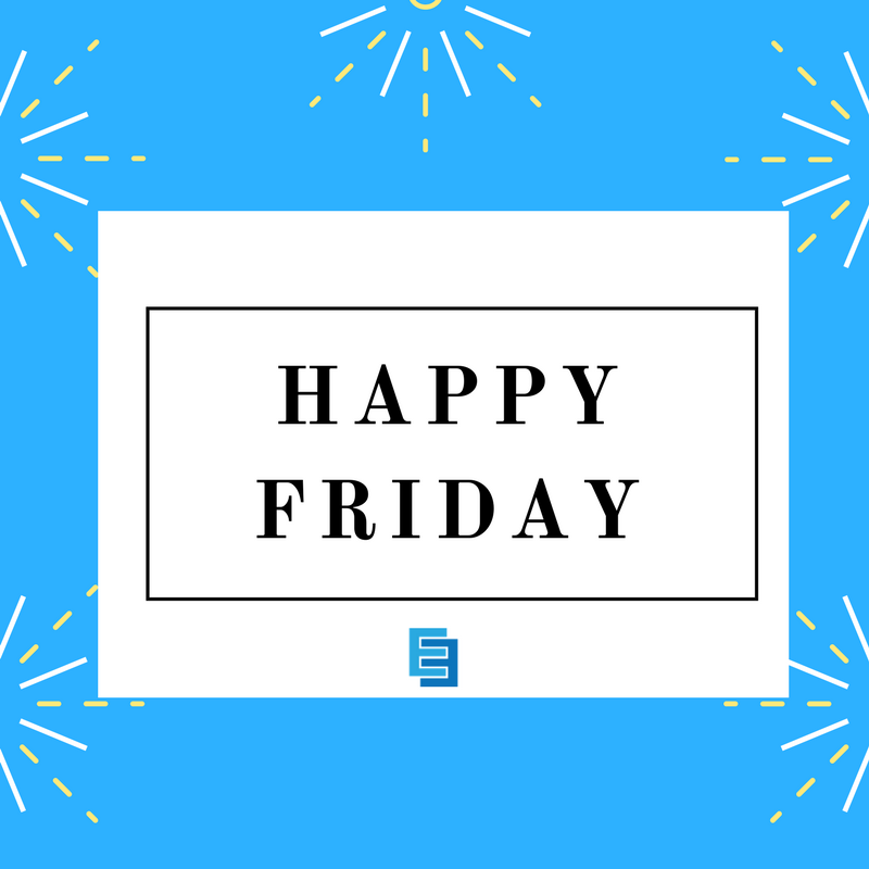 TheEvolveSec's tweet photo. #TGIF ! Happy Friday from the #EvolveSec Team. We're celebrating with 70 degree weather here in #Chicago. What's your weekend plans? #friday https://t.co/5tpm2EURSm