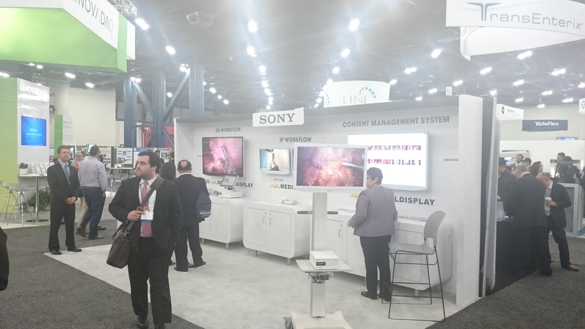SonyProUSA's tweet photo. Visit #SonyMedical at SAGES booth #928 today and check out our medical monitors and printers #teamsony https://t.co/ariihfJ5u2