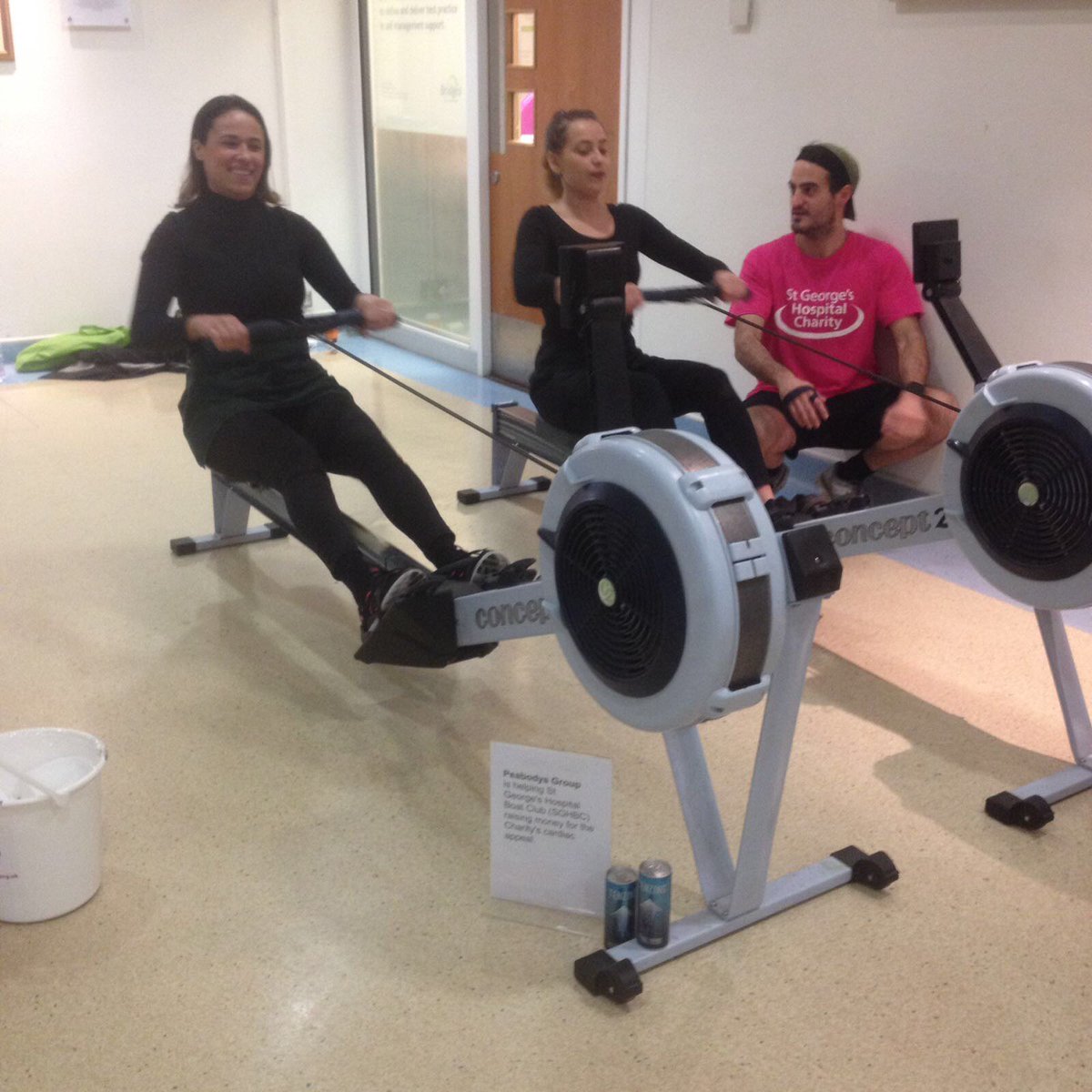 PeabodysGroupUK's tweet image. Some of our staff getting in on the @SGHBC 1 million metre #charityrow for @GivingtoGeorges @stgeorgestrust #stgeorgestrust #sgul #SGHBC