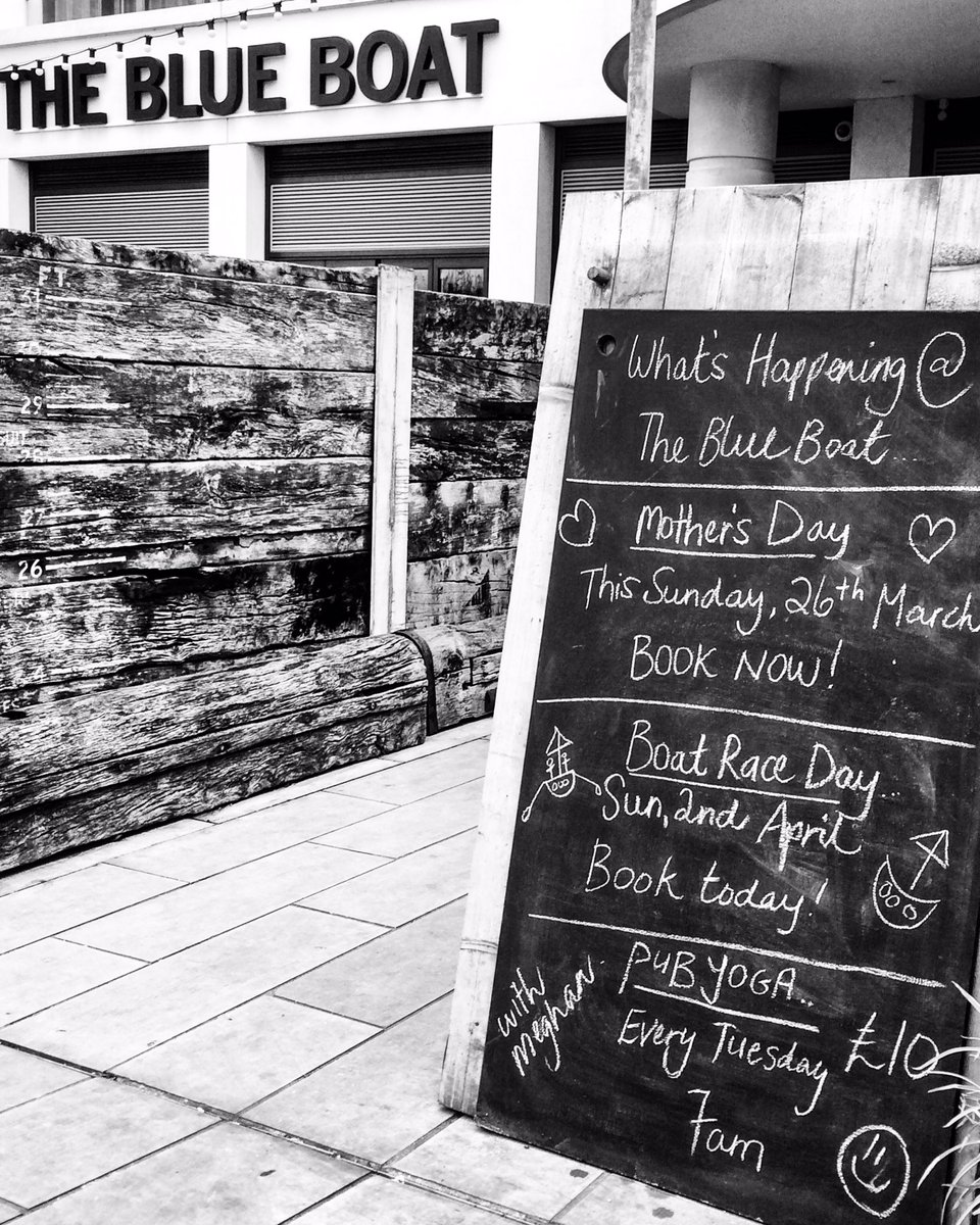 BlueBoatW6's tweet photo. What's going on @ #TheBlueBoat #MothersDay #BoatRace #PubYoga #funtimes #springtime #pub #publife #London #Hammersmith https://t.co/9QEbAQqC2j