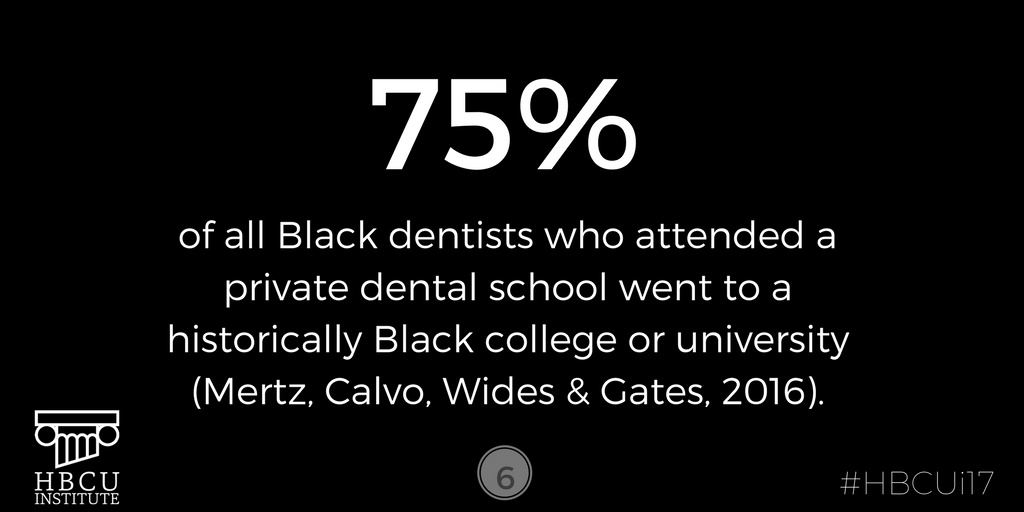 tlstrayhorn's tweet photo. #HBCUs fact #6: -Your dentist might be an #HBCU alum...
#HBCUi17 #SAchat #ACPA17 #sagrad #sapro #StudentAffairs https://t.co/yn61Ea7Htu