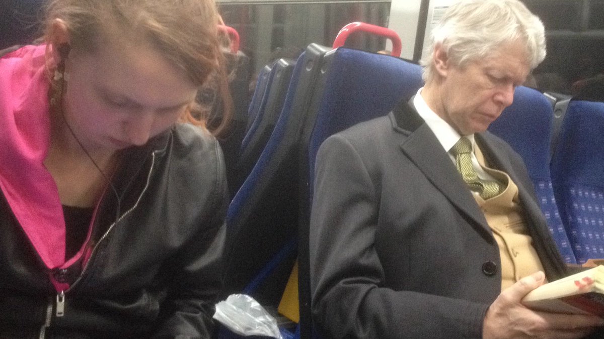 #bestdresseddudeontrain - bit of fun for friday commute. beat this - that's a tailcoat suit!  #southernrail #thameslink #FGW #greateranglia