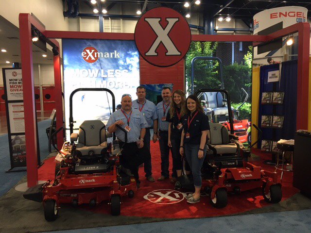 Exmarkmowers's tweet photo. Mow less. Fish more. Visit booth 101 at the Bassmaster Classic Expo in Houston this weekend. @bass_nation https://t.co/g3No9jwkXe