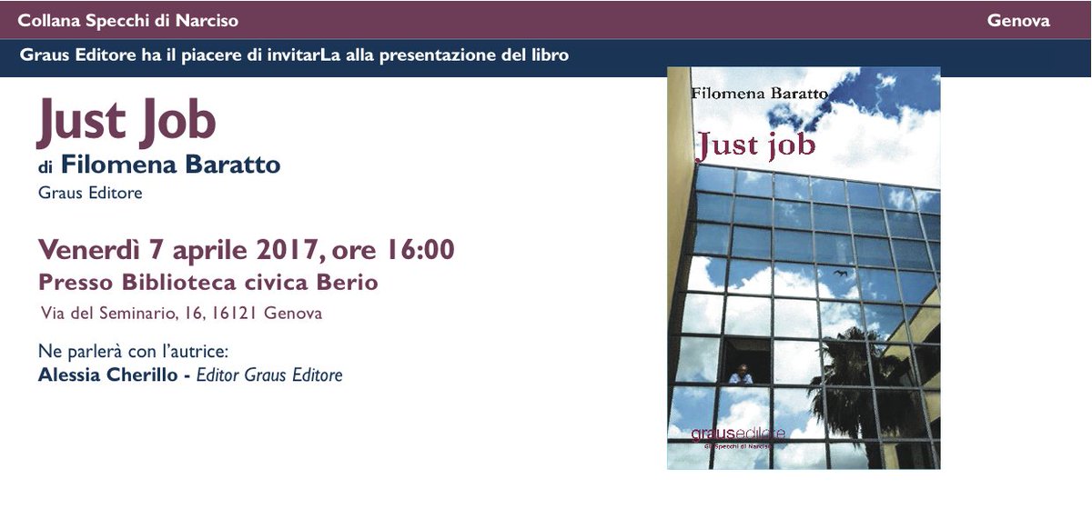 GrausEditore's tweet photo. Graus Editore ricorda i prossimi appuntamenti.
La redazione augura a tutti, un buon fine settimana. https://t.co/nktD9LzbML