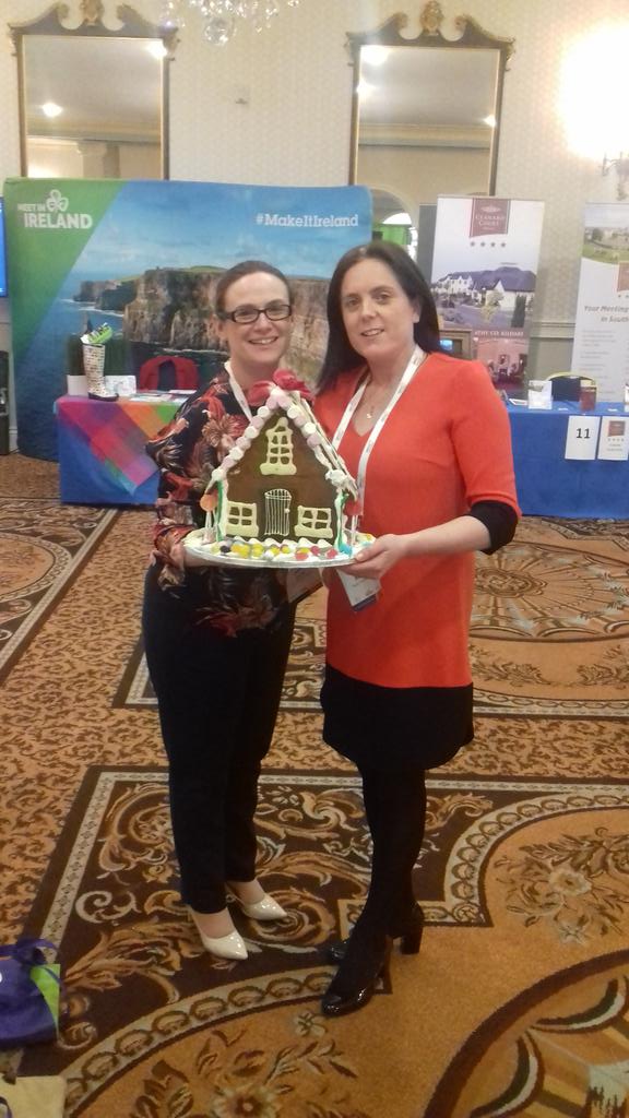 royalmarine's tweet photo. Our gingerbread house from @AIPCO_Ireland last night @killasheehotel with @OCHdublin #aipco17 #secondplace https://t.co/41OhX3cifj