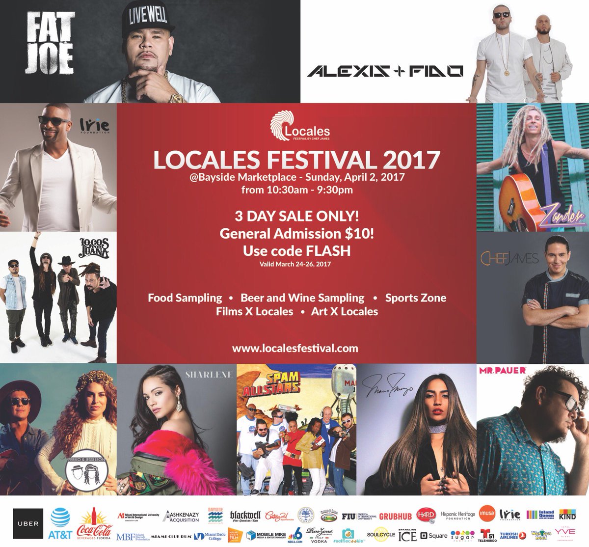 calltomusic's tweet photo. Catch @LocosPorJuana + @tomasdiazmusic at the @LocalesFestival- buy tickets today using code FLASH
https://t.co/ok1XluCWDp https://t.co/crvuPvKU7n