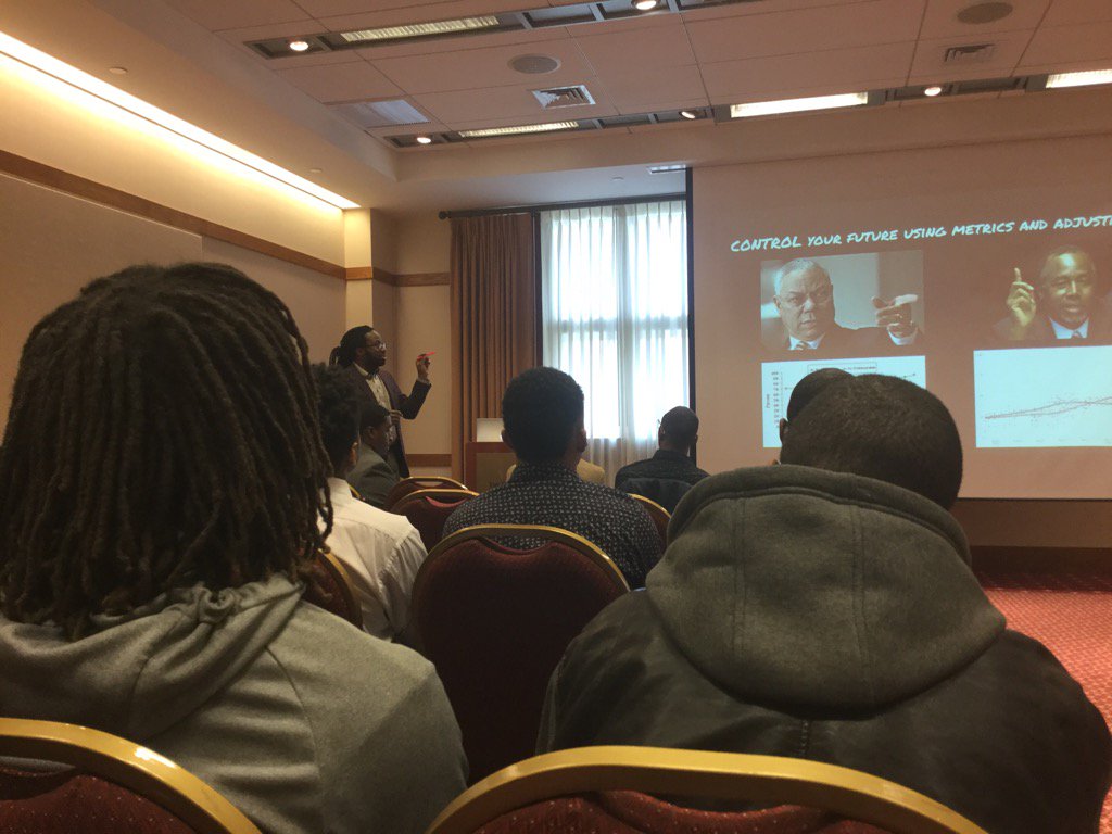 Blk_Solidarity's tweet photo. @WalterLeePhD keeping it true at #vtmen conference. https://t.co/ohq0sxlfKl