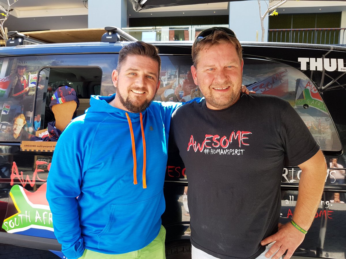 GuyMcDonald's tweet image. Thank you @AwesomeSAonline for inviting me to share in a momentus occasion @capequart as you chatted to @braammalherbe &amp;amp; Wayne #DOTchallenge