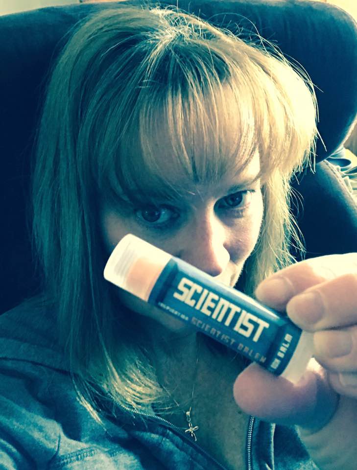 SugarySweetVint's tweet photo. It's #Balmie Day at #BlueBoxBalm π Today's theme is #FilterBalmie π€£ Tweet a selfie w/ a BBB product, then use your favorite filter #LipBalm https://t.co/mBpBll3426