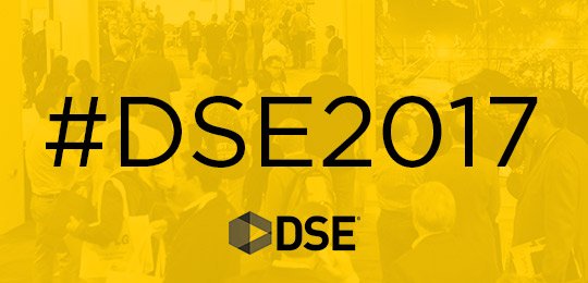 Be sure to use the official show hashtag #DSE2017 in all your social posts! We want to see how excited you are! #digitalsignage #AVtweeps