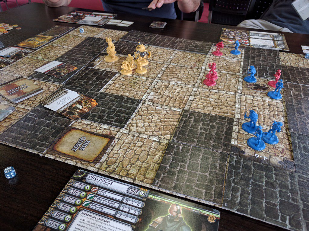 櫻色 ミニチュアゲーム ウォーマシン 或いはtrpg アイアンキングダムrpg の世界観のrpgライクミニチュアボードゲーム アンダーシティ ほんと凄い良いルールなんすよ T Co 3ywbbuv5by 世間では評価が低いけど個人的には好きなボードゲーム