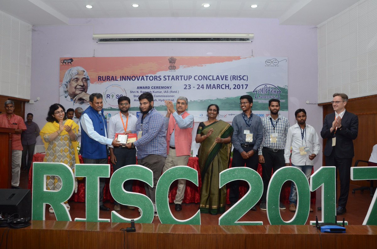 NIRD&amp;PR will open a new front : We will be engaing a large number of volunteer service providers for design improvement #RISC2017 #NIRDPR