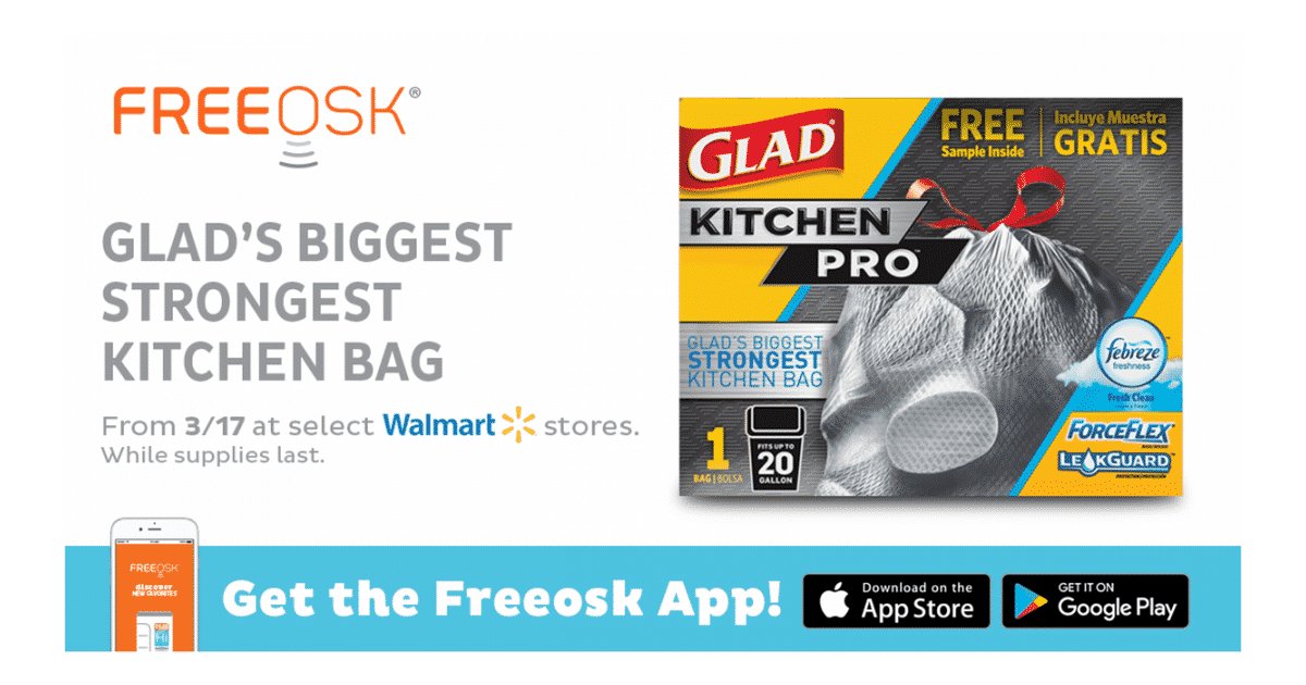 YesItsFree3's tweet photo. FREE Glad’s KitchenPro Trash Bags Sample! - https://t.co/JbrAKTooMF https://t.co/bbvxI8uBER