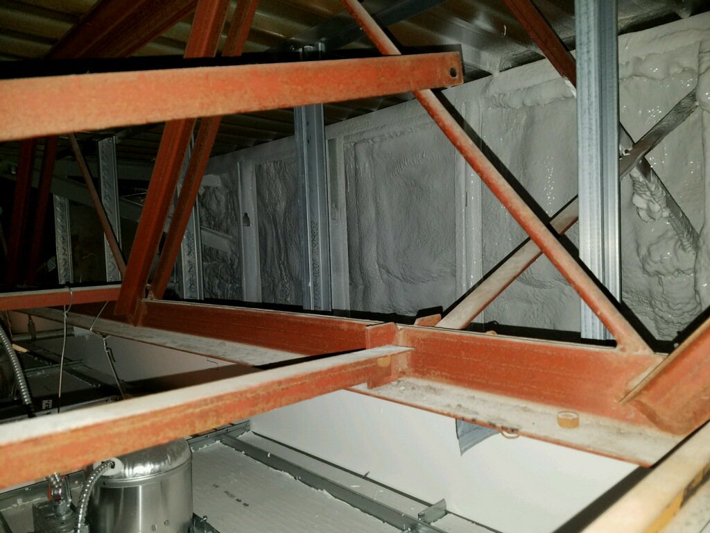 Doing a little bit of flame seal at Best Western South St. Paul