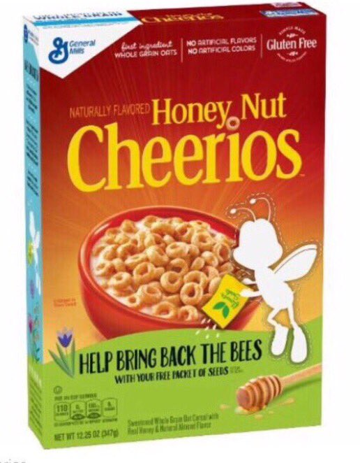 JillJade1's tweet photo. @cheerios are doing their part to help the bees 🐝 what can you do? https://t.co/x0soyvbbSK