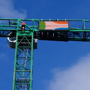 #CraneLed is up in #Hilversum #Netherlands #dooh